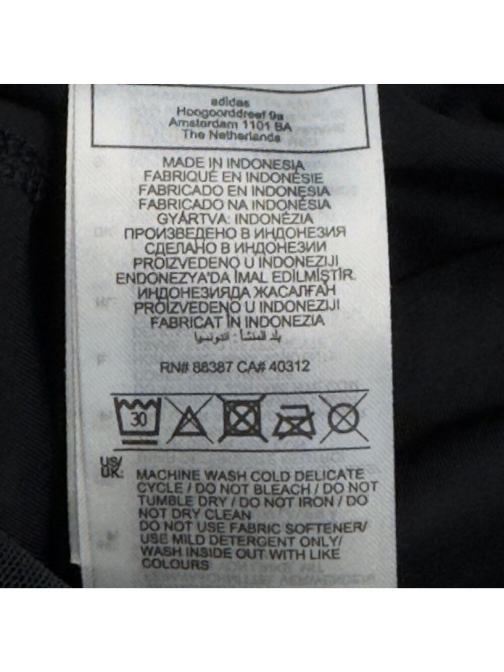 Adidas Black Cycling Shorts Womens Size 2X Tights Padded Seat Compression NEW - Picture 14 of 16